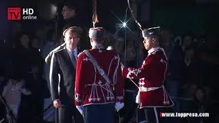 Грандиозен гвардейски спектакъл, бе снощи кулминацията на тържествата снощи в Гоце Делчев