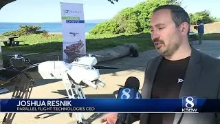 &ldquo;Game changing,&rdquo; Central Coast company unveils firefighting drone