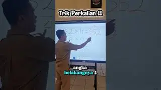 Multiplication tricks by 11 #trisnomathnian