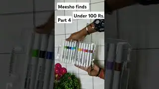 Meesho art and craft supplies under 100 Rs.|Acrylic marker pen|Meesho craft haul| |kb crafter