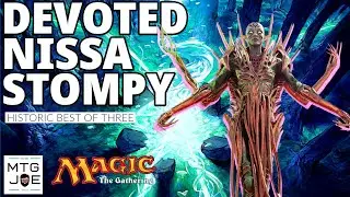 Devoted to Nissa: MTG Arena Historic Mono Green Devotion Stompy