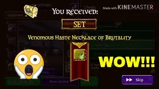 Arcane Legends - Opening 4 goblin unlocked crates