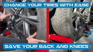 Jack and Jill of All Tires: Tire Jack and Trolley