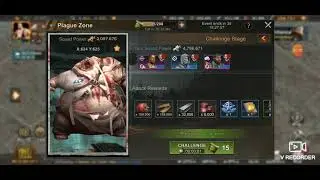 SoS, Plague Zone Endboss, F2P max dmg comp: CHEF, MIKE, GHOST by Landplage0815