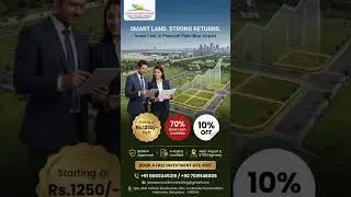 High Growth Plots Near Airport & STRR | 70% Bank Loan Available