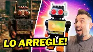 RESTAUR&Eacute; mi ROBOT SATURNO de los 80 🤖 | El regreso de un cl&aacute;sico olvidado