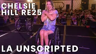 Chelsie Hill KTLA Unscripted Interview at Rollettes Experience 2025