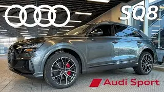 Обзор Audi SQ8 2022 года | Основные характеристики SQ8 и обзор | Звук выхлопа SQ8