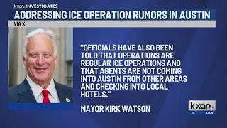 Austin mayor says ICE conducting &lsquo;regular&rsquo; operations, not targeting warming centers