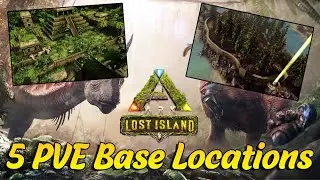 Lost Island 5 PVE Base Locations - Schöne Burgen / Maja Tempel / Türme uvm