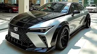 Toyota Crown 2025: японский роскошный седан с современным дизайном и передовыми функциями!