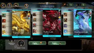 Gems of War Underspire Maugrim Woods Part 5 & 6