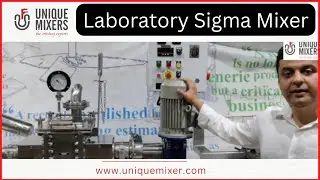 Лабораторный миксер Sigma Blade с рабочей емкостью 3 литра и контактными частями из нержавеющей стали SS 316 L.