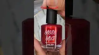 SASSY SAUCE | CHICAGO FIRE 2023 #nailswatch #shortnails #indiepolish #polishpickup #sassysaucepolish