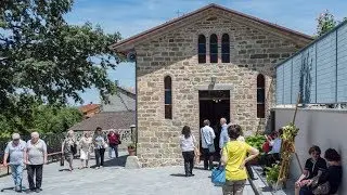 Restauro Chiesa Selva di Solignano inaugurazione con Vecovo Enrico Solmi