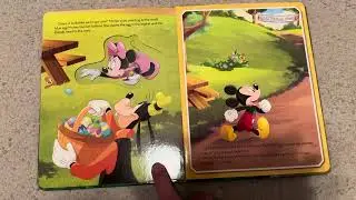 Minnie mouse Minnie&rsquo;s Easter adventure book read aloud ￼