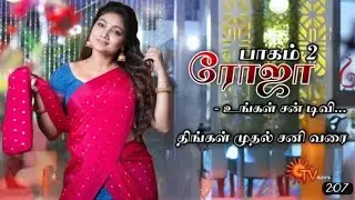 Roja serial Part 2 Telecast update | cast & crew | sun tv serial | Priyanka | Mr Partha