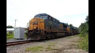 Empty Florida Northern Coal Train - Williston, FL - August 31, 2018