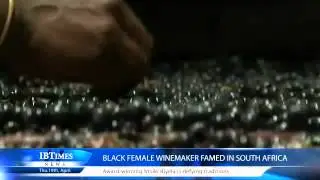 Black female winemaker famed in South Africa