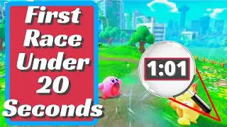 First Race Under 20 Seconds - Kirby And The Forgotten Land