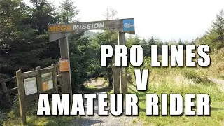 Below average rider rides Pro downhill mountain bike tracks 🔶️