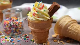 Кексы с мороженым