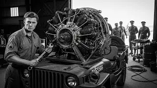How An Engineer Put A Plane Engine In A Jeep &mdash; And Made It The Most Feared Vehicle In War