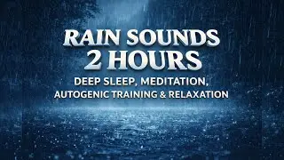 Rain Sounds 2 Hours: Deep Sleep, Meditation, Autogenic Training & Relaxation