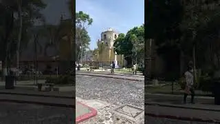 Iglesia de la Merced (walk up yellow church) - Antigua, Guatemala