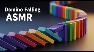&ldquo;Most Satisfying Domino Falling ASMR 🎲✨ | Relaxing Chain Reaction Sounds&rdquo;