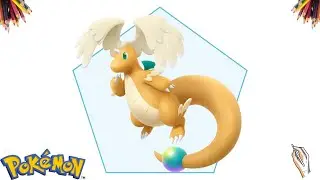 Como Desenhar o Mega Dragonite &ndash; Pok&eacute;mon Legends: Z-A (Passo a Passo F&aacute;cil)