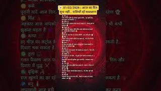 राशि अनुसार | आज का राशिफल | today horoscope | daily horoscope | aaj ka rashifal | #astrologer