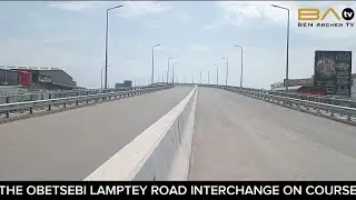 This  Is  A Turning Point For Ghana's Road Infrastructure: The Obetsebi Lamptey Interchange Project