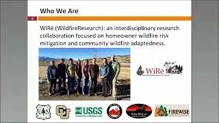 The Wildfire Research (WiRe)Team: Infusing Social Science into Wildfire Education Programs