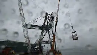 Greenock Ocean Terminal Crane Dismantling