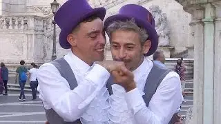 Rome hosts its first same-sex civil union