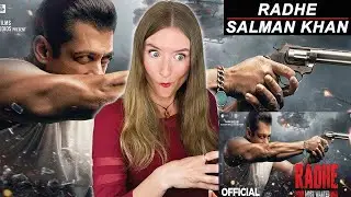 American Singer reacts to Radhe Movie Trailer | Salman Khan | Disha Patani | Prabhudeva | Denae 2021