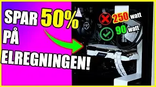Sluger Din GAMER PC For Meget Strøm? - Se Løsningen HER!
