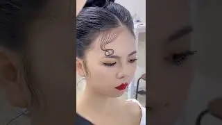 Wedding Bridal Hairstyle | Makeup by step by step |  #shorts #hairstyle #bridal #makeup hacks