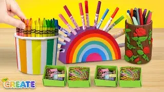 Fun Desk Organization Ideas | Back to School Crafts for Kids