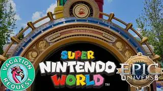 EPIC Universe: Super Nintendo World 4K FULL tour!