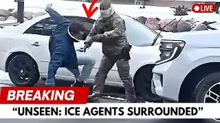 ICE Agents Surrounded During Protest - UNSEEN VIDEO | Reaction & Discussion
