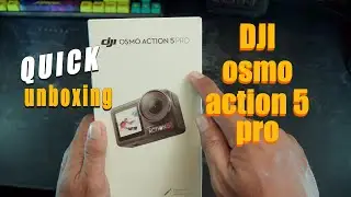 UNBOXING DJI ACTION 5 PRO #dji #djiactioncamera #action5pro