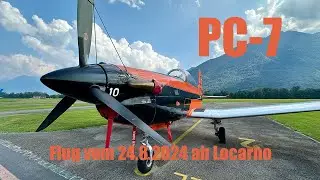PC-7 Rundflug im Ticino