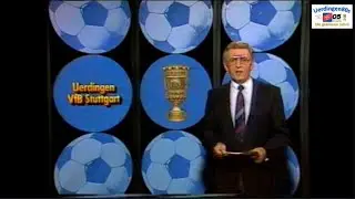 Saison 1986-1987 - DFB-Pokal - FC Bayer 05 Uerdingen in den Runden 1 und 3