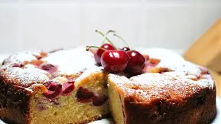 Без миксера! Легкий вишневый торт к чаю или кофе - такой торт вы будете делать каждый день!