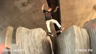 5 Trick Fix: Chris Jatoft | TransWorld SKATEboarding
