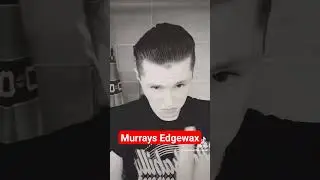 Review on the Murray's Edgewax #1950s #barber#rockabilly #hairproducts#greasethefuckout
