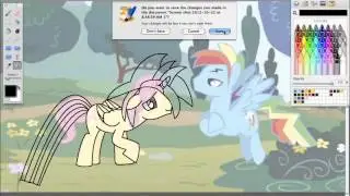 MLP SpeedPaint FlameHeart X Rainbow Blitz