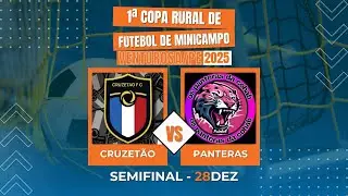 Semifinal da 1&ordf; Copa Rural: Cruzet&atilde;o VS Panteras